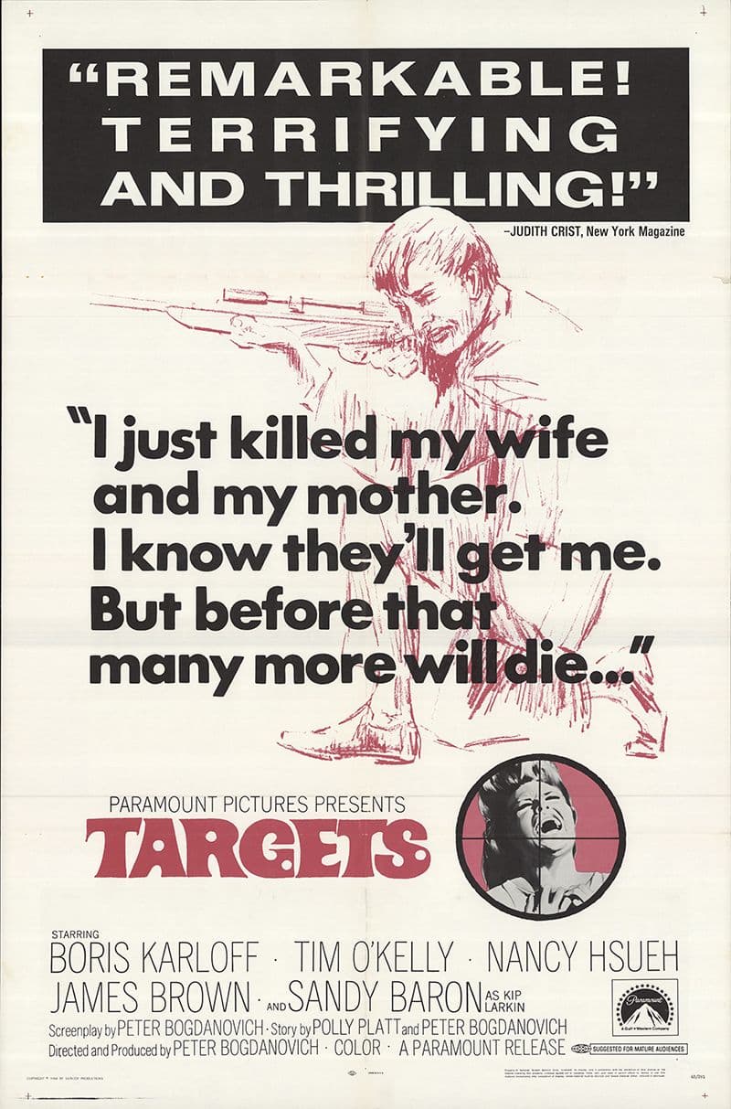 Movie poster for Targets (1968)